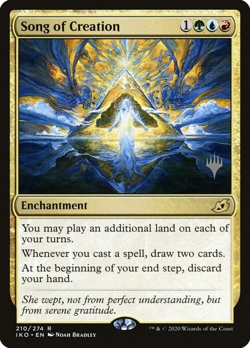 Song of Creation Card Front