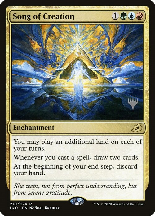 Song of Creation Card Front