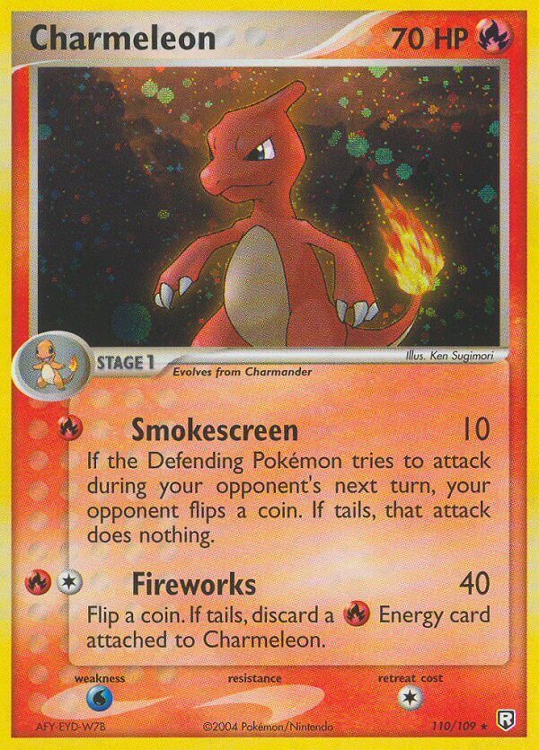charmeleon pokemon card rare Amazon.com: Pokemon - Charmeleon 005/165 - Pokemon 151 - Reverse Foil main image 1