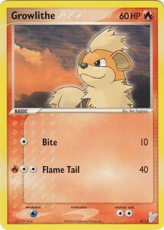 Growlithe Card Front