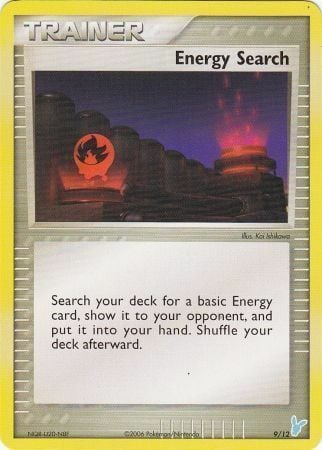 Energy Search Card Front
