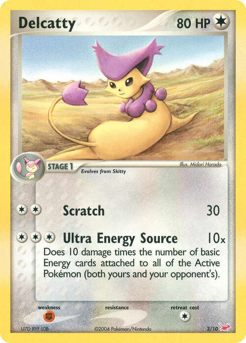 Delcatty Card Front