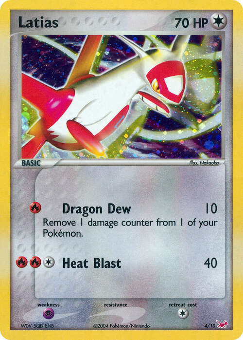 Latias Card Front