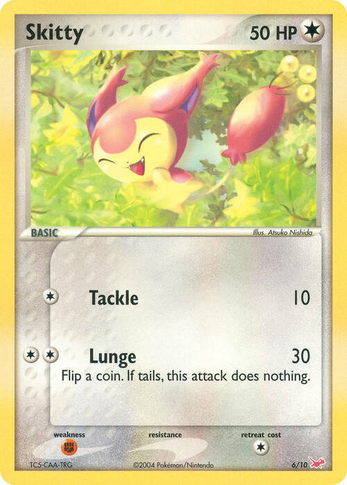 Skitty Card Front