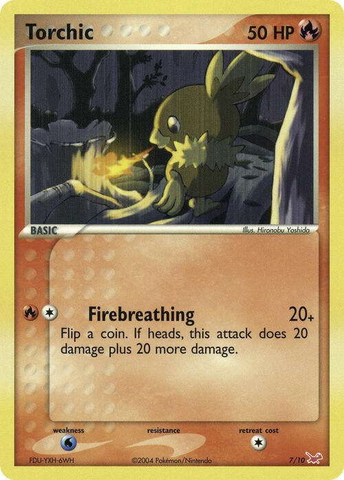 Torchic Card Front