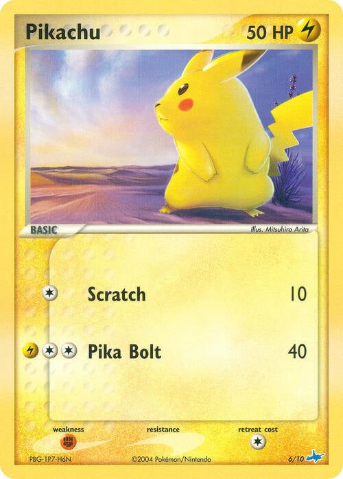 Pikachu Frente