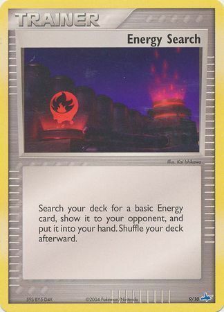 Energy Search Card Front