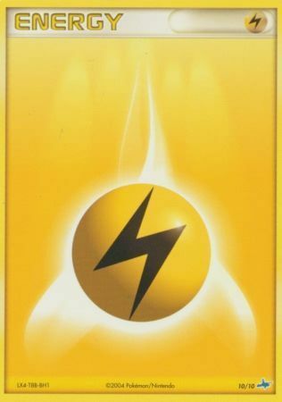 Lightning Energy Card Front