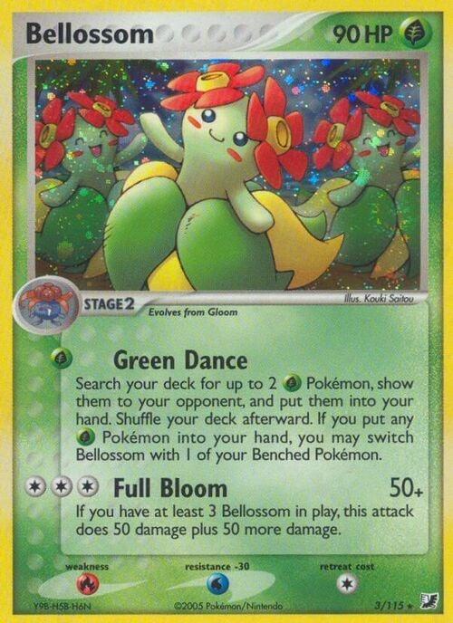 Bellossom Card Front