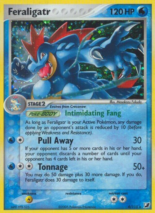 Feraligatr Card Front