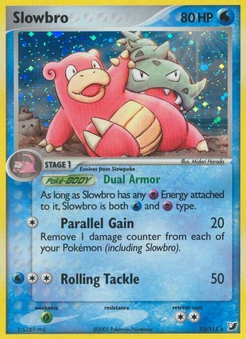 Slowbro Card Front