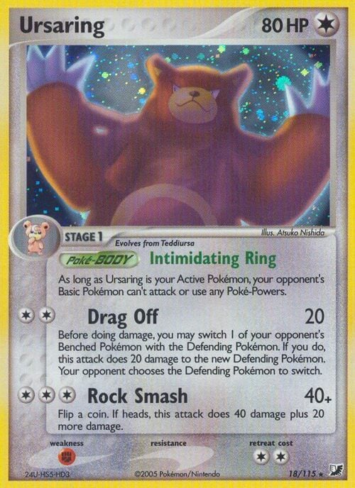 Ursaring Card Front