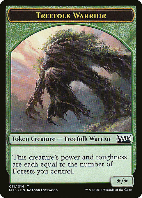 Treefolk Warrior Card Front