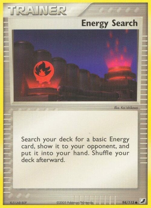 Ricerca di Energia Card Front
