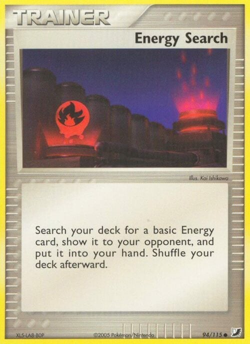 Energy Search Card Front