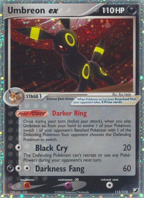 Umbreon ex Card Front