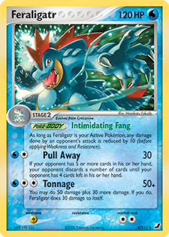 Feraligatr Card Front
