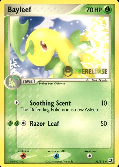 Bayleef Card Front