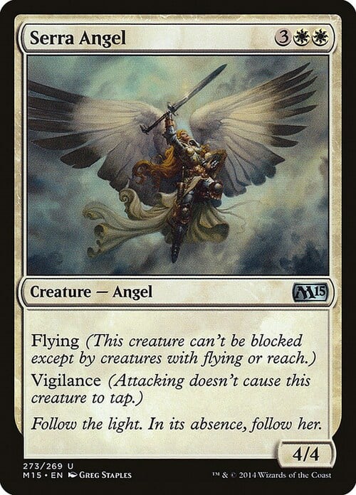 Serra Angel Card Front