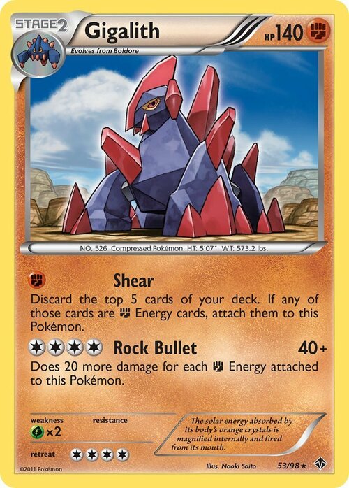 Gigalith Card Front