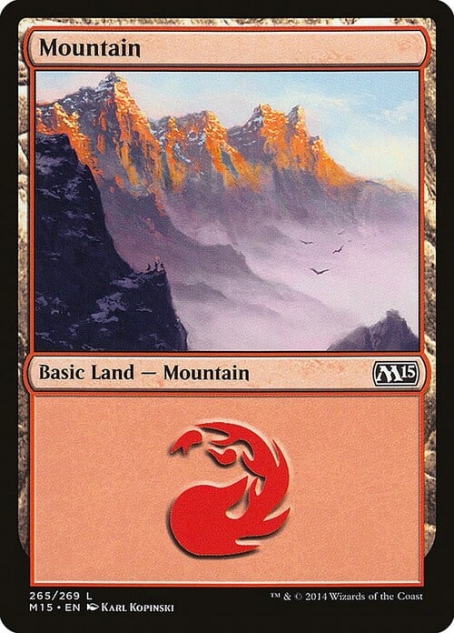 Mountain Card Front