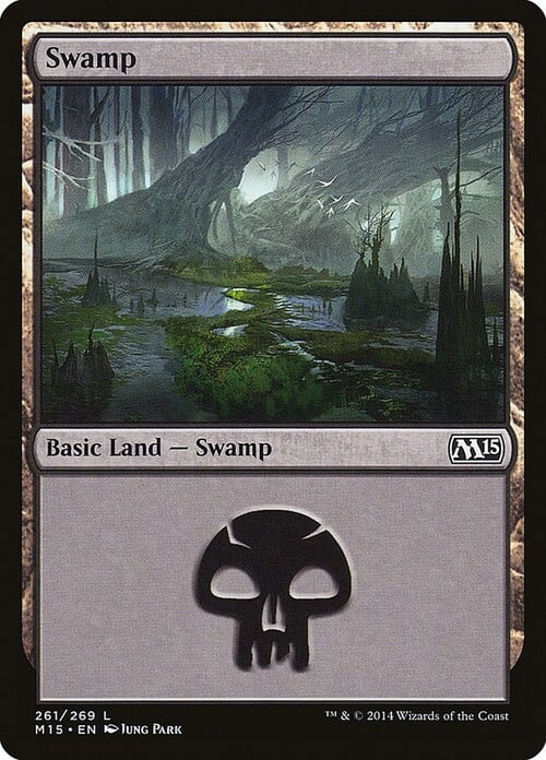 Swamp Card Front
