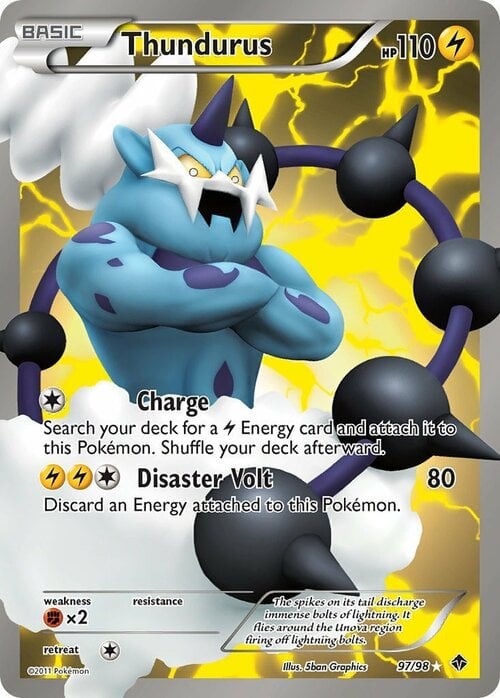 Thundurus Card Front