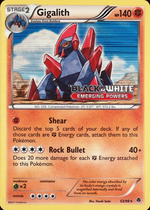 Gigalith Card Front