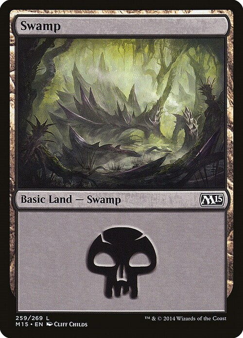 Swamp Card Front