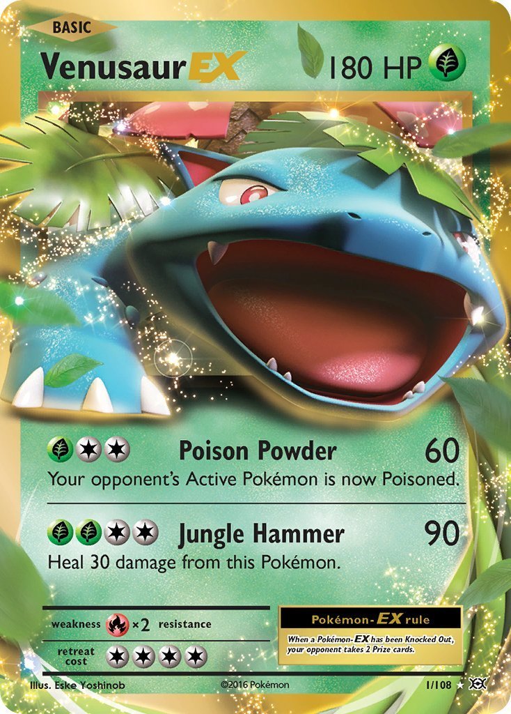 Venusaur EX Evolutions | Pokmon | CardTrader