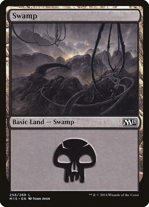 Swamp Card Front