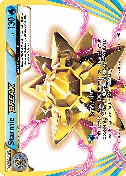 Starmie TURBO Card Front