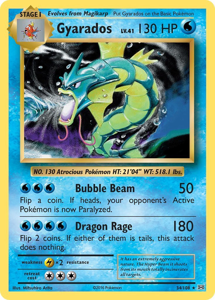 all gyarados pokemon cards 21/98 HOLO RARE Weakness Lightning 2 Resistance None None Retreat Cost Gyarados ex - 045/198 -