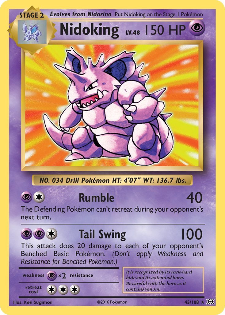 Nidoking Evolutions | Pokmon | CardTrader Nidoking Evolutions | Pokmon | CardTrader