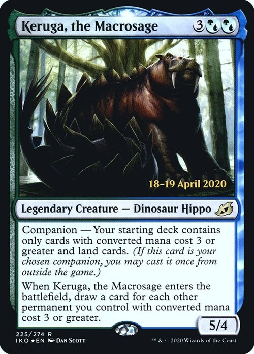 Keruga, the Macrosage Card Front