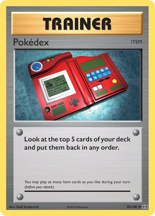 Pokédex Card Front