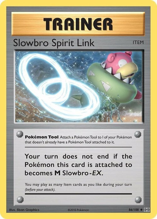 Slowbro Spirit Link Card Front