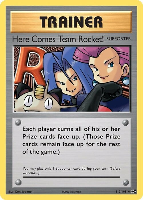 Arriva il Team Rocket! Card Front