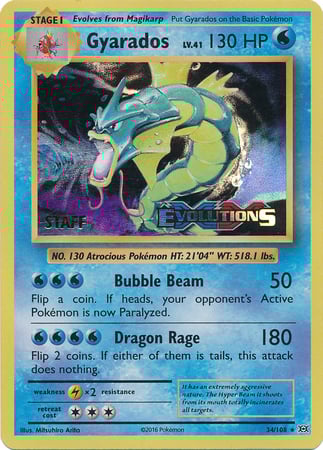 Gyarados Card Front