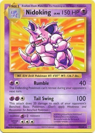 Nidoking Card Front