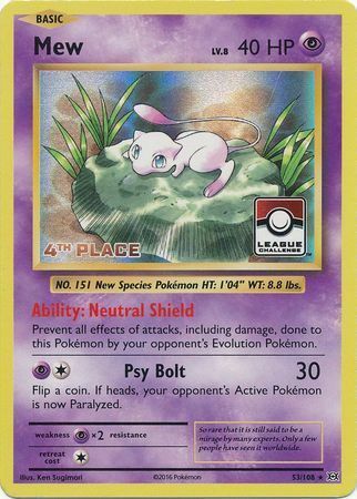 Mew Card Front