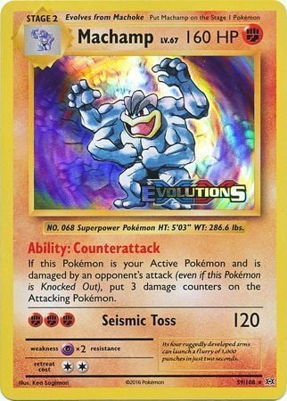 Machamp Card Front