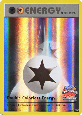 Double Colorless Energy Card Front