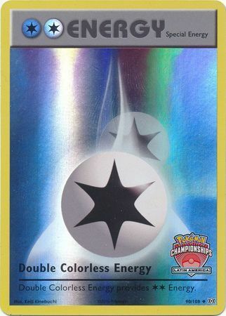 Double Colorless Energy Card Front