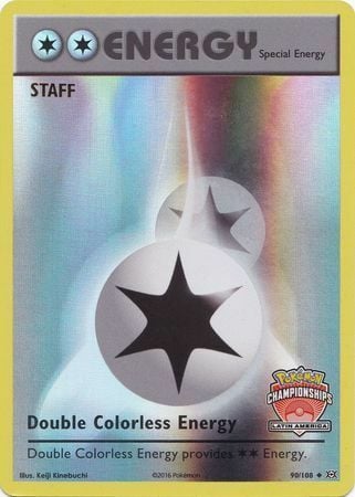 Double Colorless Energy Card Front