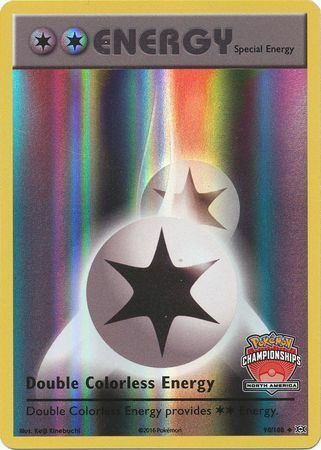 Double Colorless Energy Card Front
