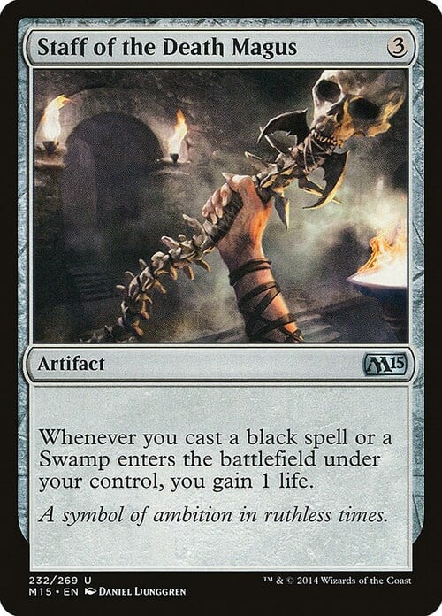 Staff of the Death Magus Card Front