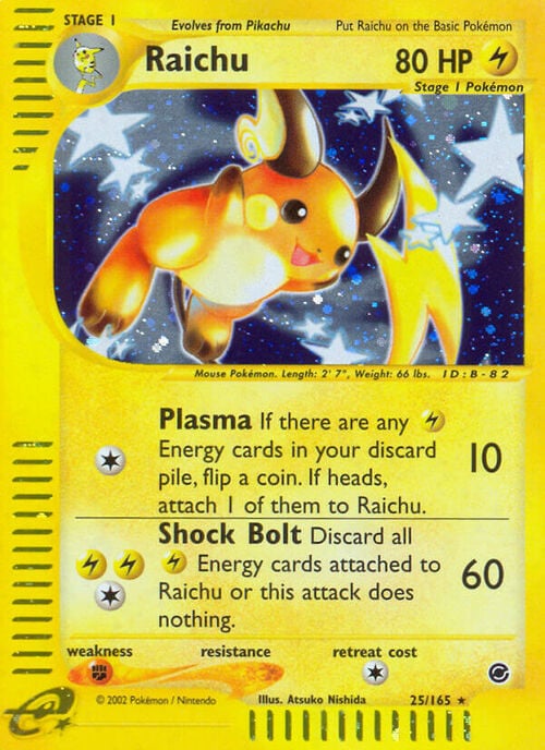 Raichu [Plasma | Shock Bolt] Card Front