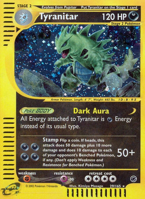 Tyranitar [Stamp] Card Front