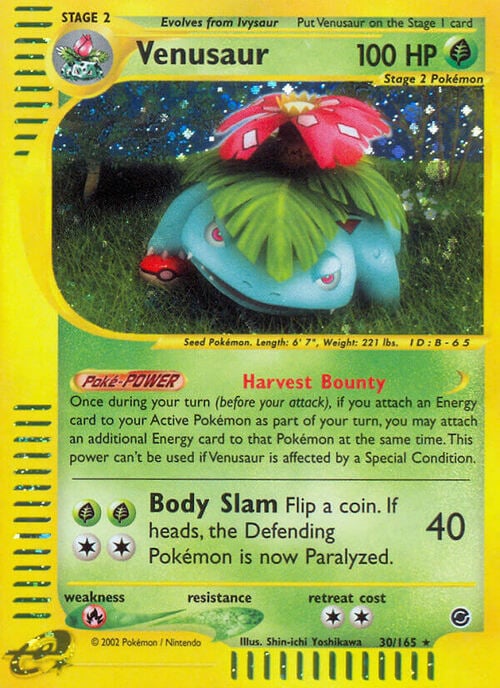 Venusaur [Body Slam] Card Front